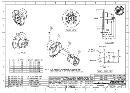 Amphenol AP-6-13 по цене 1&nbsp;620 ₽
