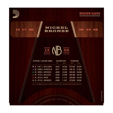 D'Addario NB1356 по цене 1&nbsp;350 ₽