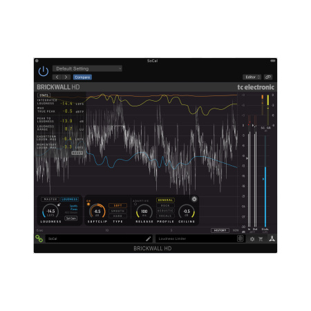 TC Electronic BRICKWALL HD-DT по цене 10&nbsp;390 ₽
