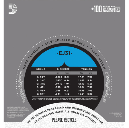 D'Addario EJ31 по цене 1&nbsp;030 ₽