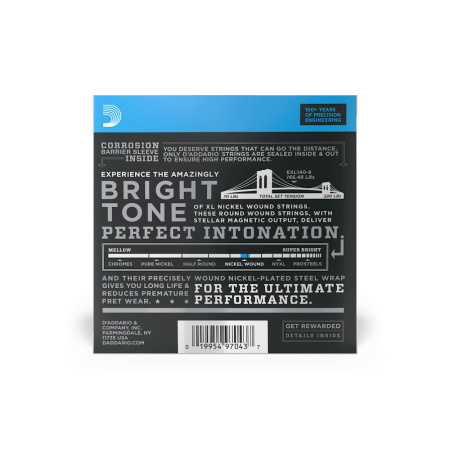 D'Addario EXL140-8 по цене 2&nbsp;150 ₽