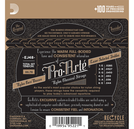 D'Addario EJ48 по цене 1&nbsp;030 ₽