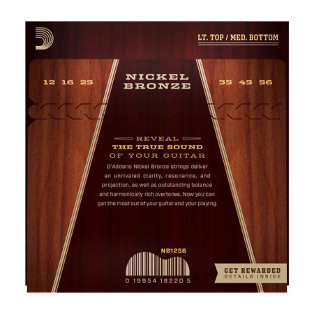 D'Addario NB1256 по цене 1&nbsp;350 ₽