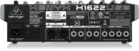 Behringer XENYX X1622USB по цене 25&nbsp;460 ₽